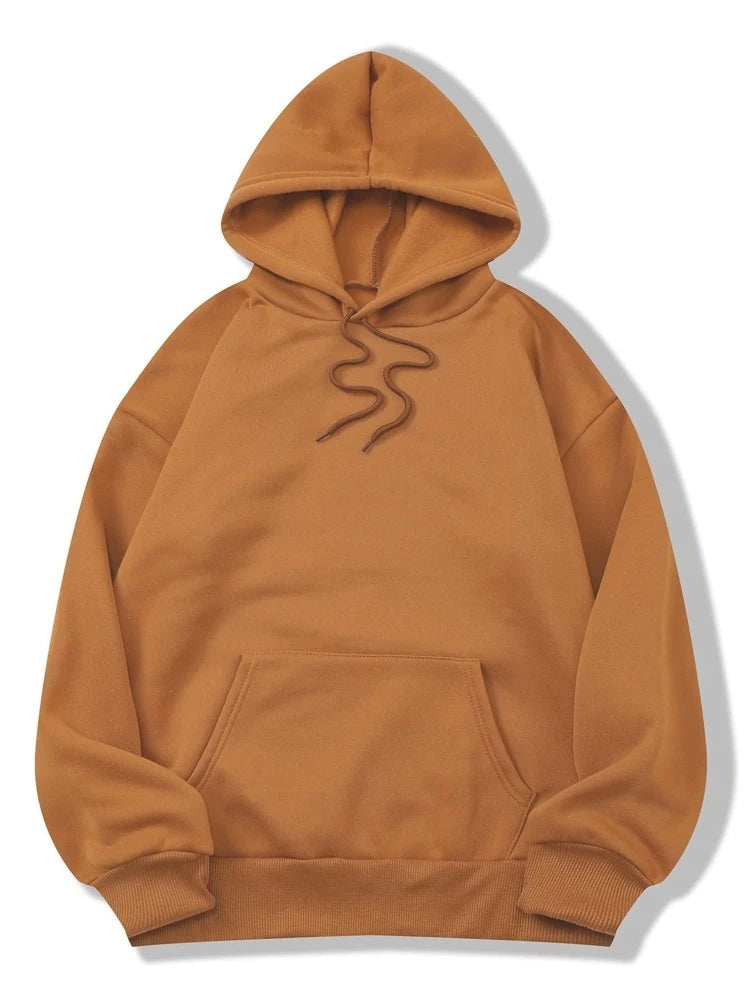 Groove Plain Kangaroo Pocket Hoodie AMHOD5