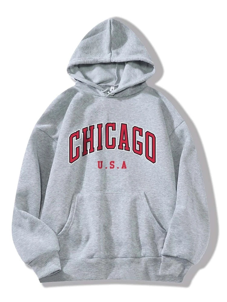 Maryland State Printed Hoody - Unisex Hoodie With Front Kangaroo Pockets & Hidden Media Pocket - View #2