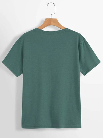 Womens Premium Cotton Printed T-Shirt - APRIN202 - SGR
