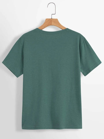 Womens Premium Cotton Printed T-Shirt - APRIN182 - SGR