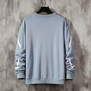 Mens Printed Sweatshirt GRMPR3 - Blue