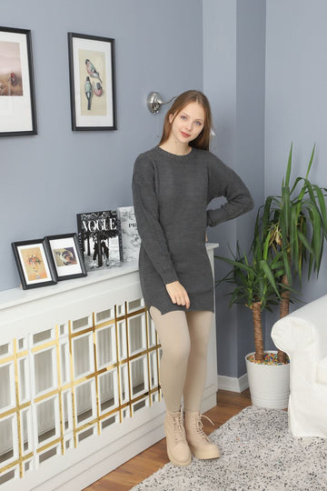 Groove Womens Knitted Long Sweater AWSW4