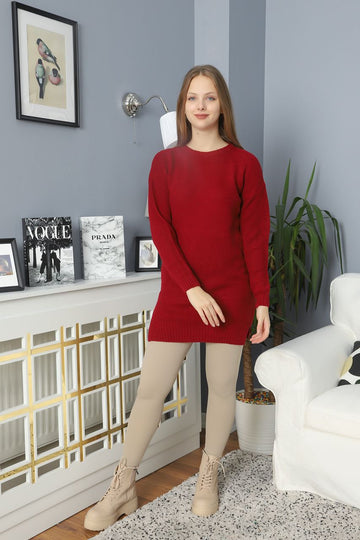 Groove Womens Knitted Long Sweater AWSW8