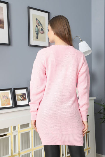 Groove Womens Knitted Long Sweater AWSW9