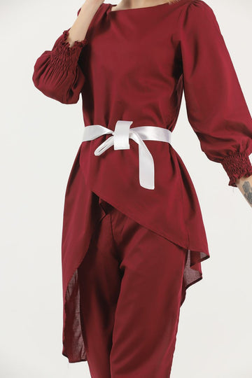 Groove Summer Cotton Lawn Fusion Co Ord Set AMSFC1