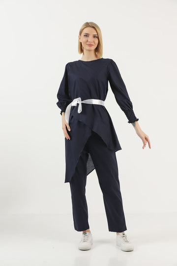 Groove Summer Cotton Lawn Fusion Co Ord Set AMSFC4