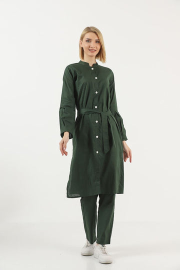 Groove Summer Cotton Lawn Fusion Co Ord Set AMSFC14