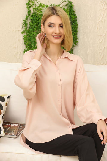 Groove Womens Oversized Button Shirt AMWOBS22