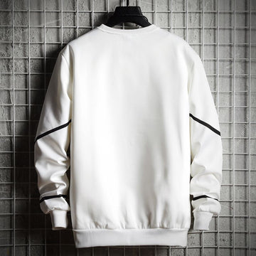Mens Printed Sweatshirt GRMPR31 - White