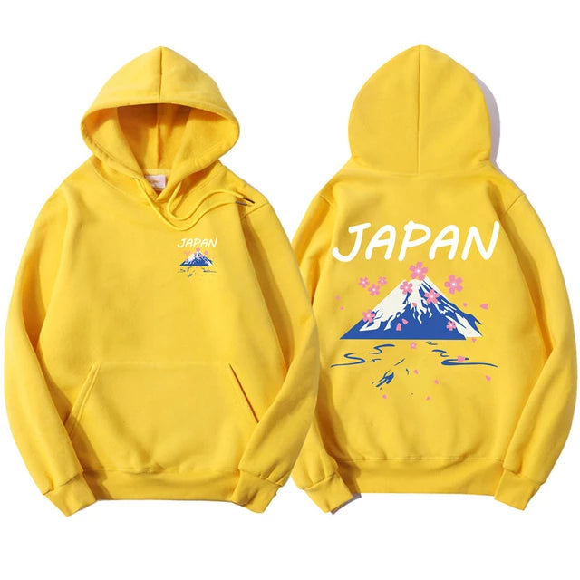 Mens Printed Hoodie GRMPR18 - Yellow