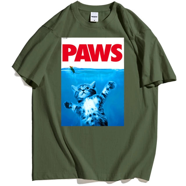 Womens Premium Cotton Printed T-Shirt - APRIN205 - Army Green